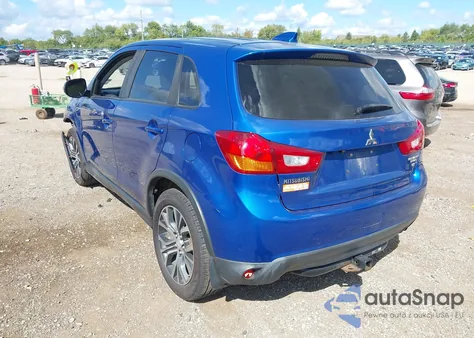 2017 Mitsubishi Outlander Sport 2.4 Se из США, поврежденный, VIN JA4AP3AW6HZ047863